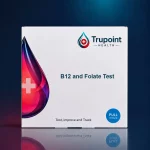 B12 and Folate Test home blood test kit by Trupoint Health