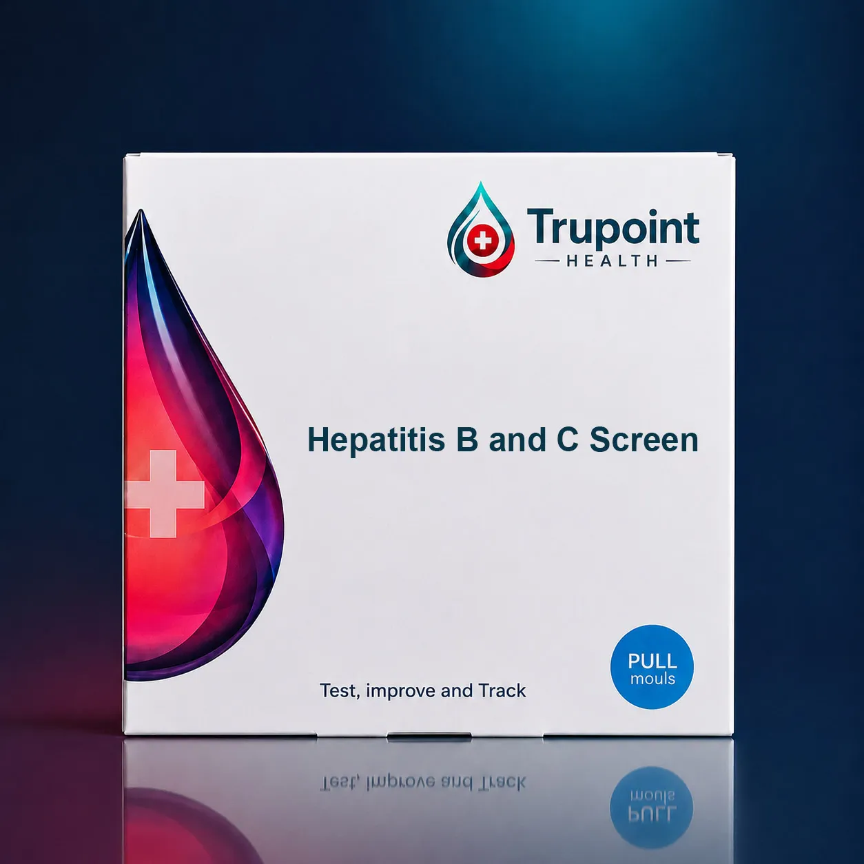 Hepatitis B and C Screen home blood test kit by Trupoint Health