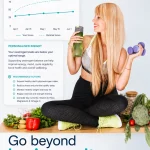 Trupoint Health blood test results dashboard showing testosterone score with personalised GP-reviewed insights and recommended actions